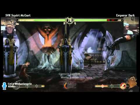 11. MK9: SVK Squirt McGurt (Freddy) vs Emperor Dark (Jax) (CoCo Tourney (29.Jul.2012)