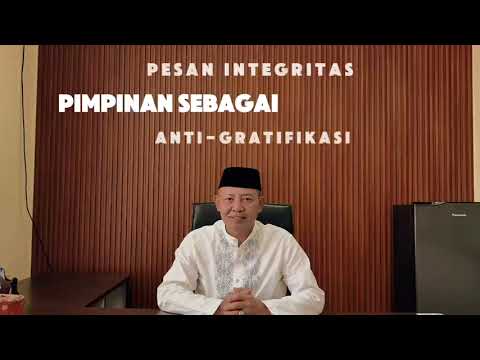 Video Pimpinan Role Model Anti Gratifikasi