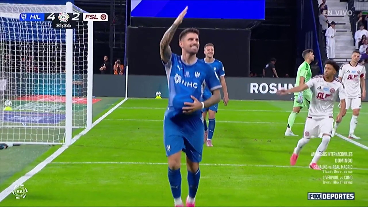 🥳 GOL DE RÚBEN NEVES | Al Hilal 4-2 Al Faisaly | Jornada 1 | SPL 2026