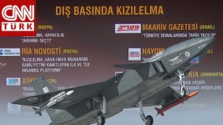 Dünyada KIZILELMA Şaşkınlığı! Dünya Havacılık Tarihinde Bir İlk | CANLI HABER