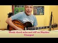 Thelonious Monk- Monk chord subs and riff on Rhythm Changes!- Guitar Lesson- Doug Munro