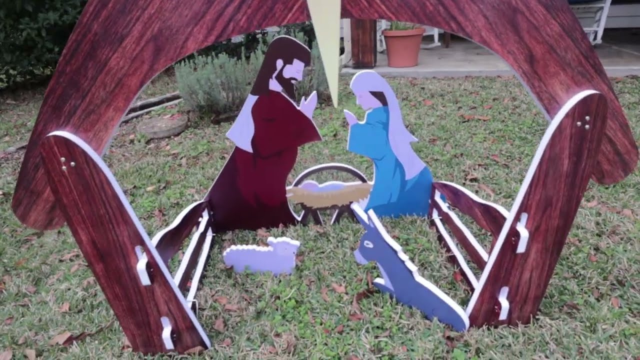 GREAT Outdoor Nativity Set | Vingli Review