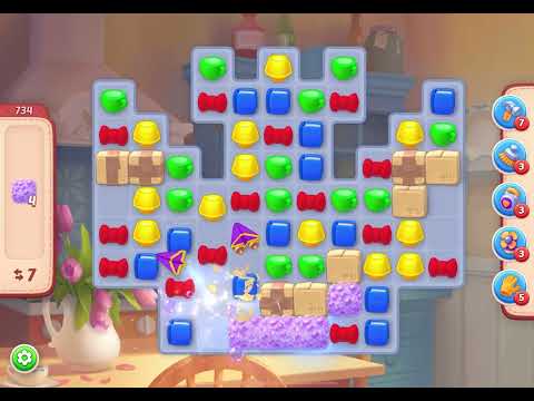 Homescapes Level 734 NO BOOSTERS