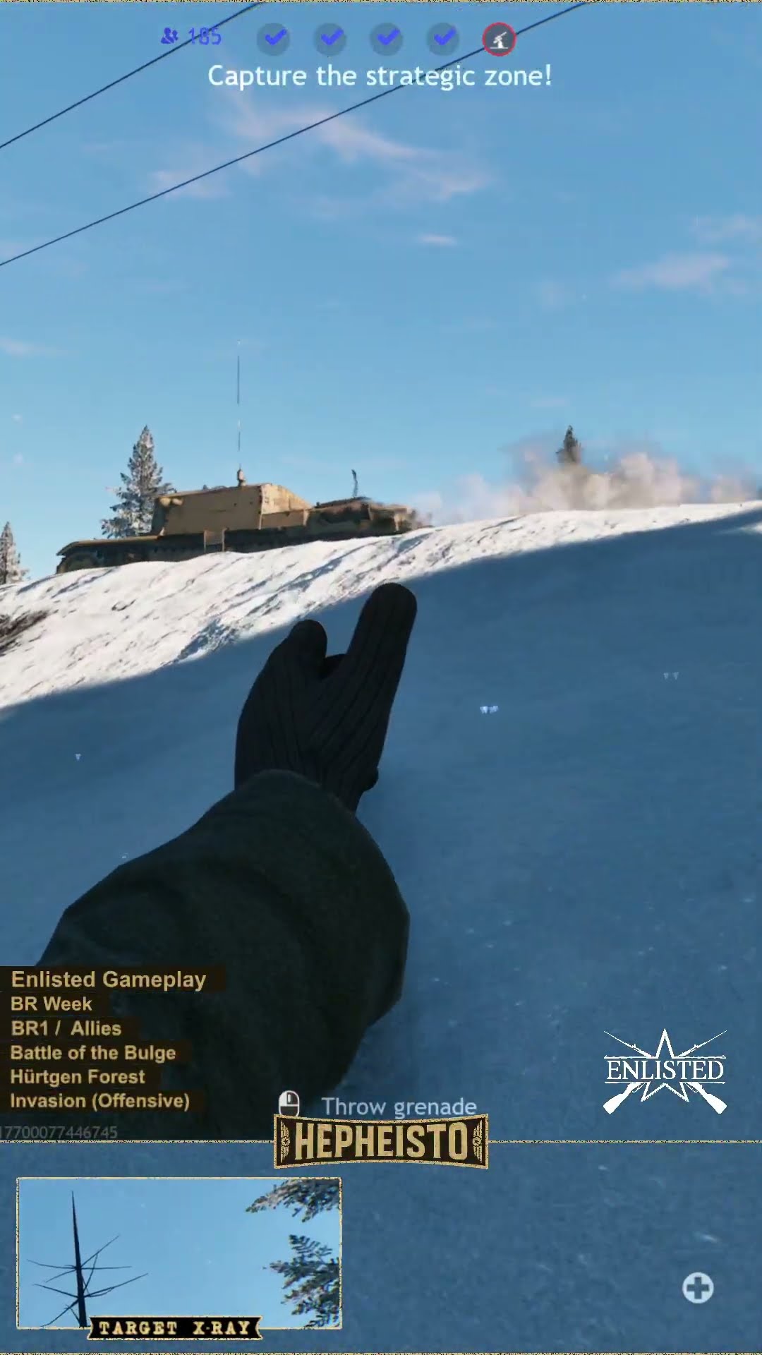 Assaulter eliminates Panzer II C with TNT Charge