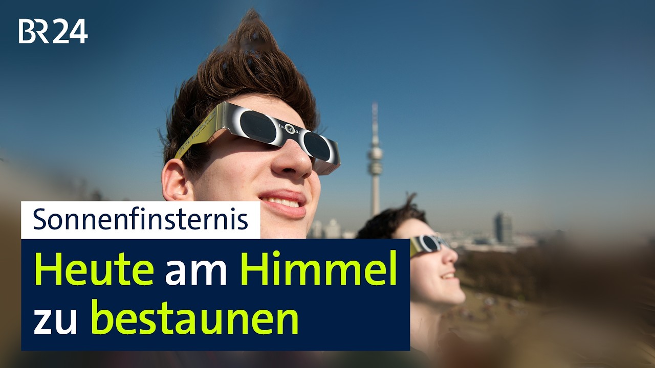 Partielle Sonnenfinsternis in Deutschland gestartet | BR24