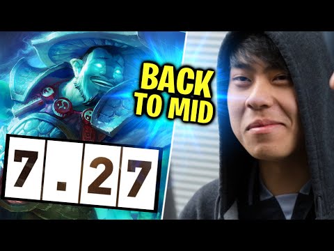 ANA back to MID - 7.27 New Patch Insane Storm Spirit Dota 2