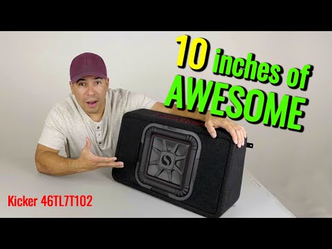 Kicker 10 inch Subwoofer Review | TL7T10 |