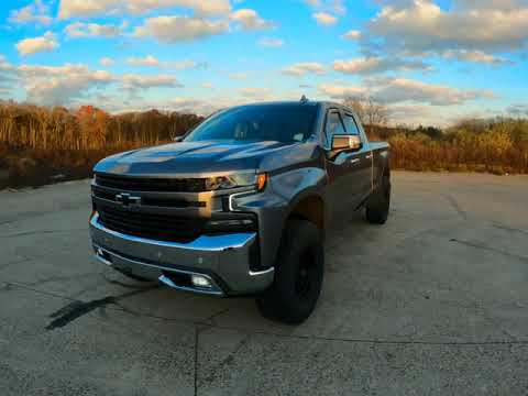 2019+ Chevy Silverado with Fox Coil Over Suspension