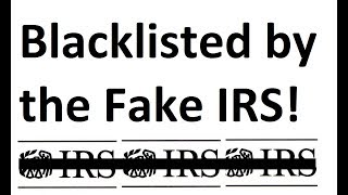 Fake IRS  - Scammers Admit to Scamming But Cant Explain What Blacklist Means