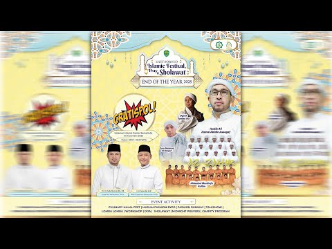 EAST BORNEO Islamic Festival, Pray & Sholawat| HABIB ALI ZAINAL ABIDIN  ASSEGAF & AZ ZAHIR