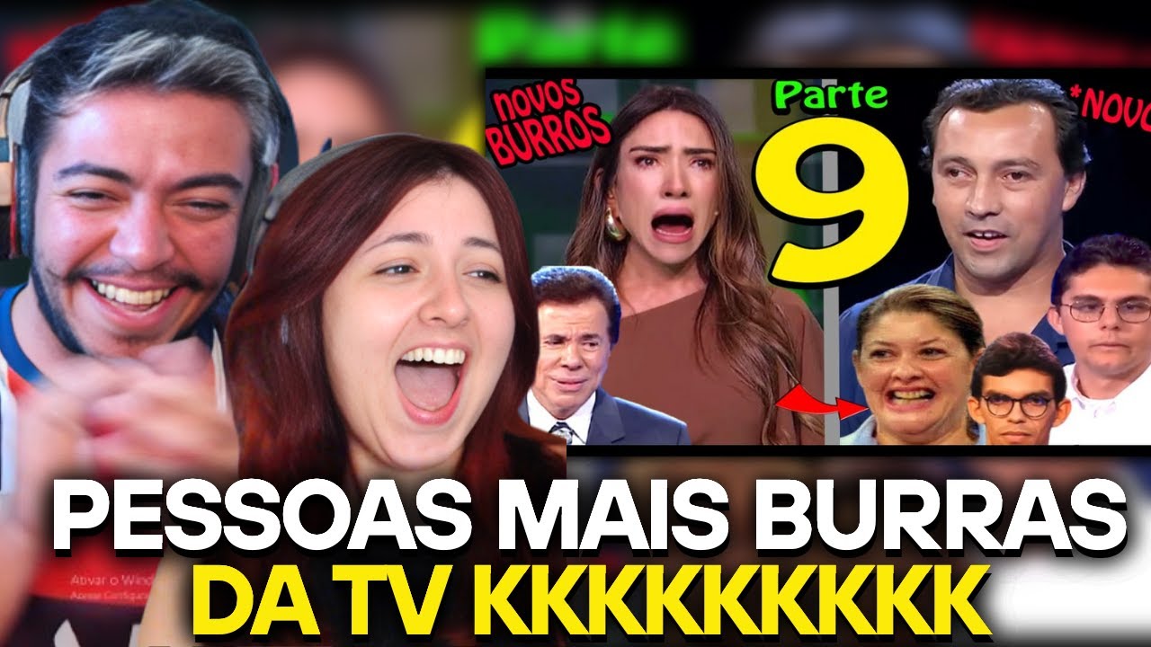 🔴 As Pessoas mais Burras do Planeta 9. As Maiores Burrices na TV PARTE 9! (FALA DE TUDO) | REACT