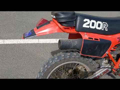 Honda XR500R and XR200R 1981 and 1982 squadron