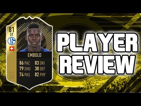 FIFA 18 - IF 81 RATED EMBOLO PLAYER REVIEW!!! FIFA 18 ULTIMATE TEAM PLAYER REVIEW!!!
