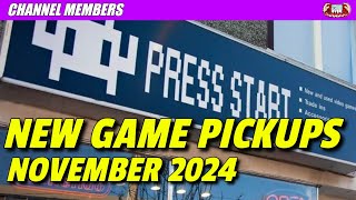 November 2024 Video Game Pickups!