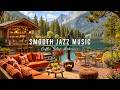 COZY COFFEE SHOP AMBIENCE 🌞 SUNNY DAY WITH SMOOTH JAZZ INSTR ..