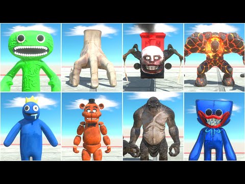 Jumbo Josh, Hand Wednesday, Choo Choo Charles, Lavaboy VS Blue, Troll, Huggy Wuggy, Freddy Fazzbear