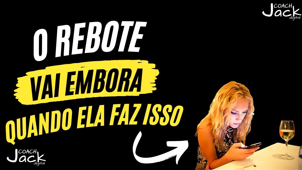 Com certeza o Rebote não encara essa fase é aqui que sua ex começa a mudar