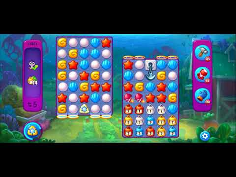 Fishdom Very Hard level 11461 no boosters フィッシュダム ベリーハード