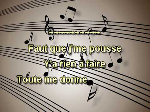 Karaoke Offenbach - Faut Que J’me Pousse