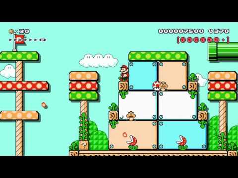 Super Mario Explorer:Fungi Falls by Thomas - SUPER MARIO MAKER - No Commentary