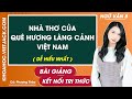 Nhà thơ của quê hương làng cảnh Việt Nam Ngữ văn lớp 8 Kết nối tri thức