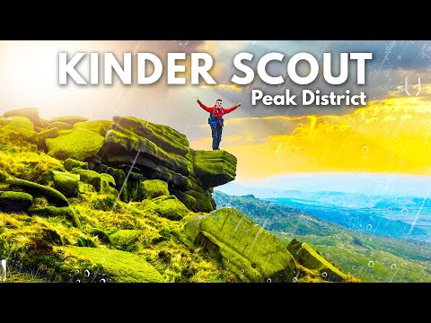 Hiking Kinder Scout Circuit (BAD WEATHER!) Peak District