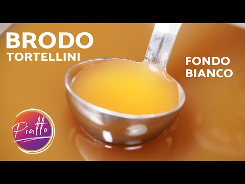 BRODO DI CARNE ED OSSA 🍖 🥄 Perfetto per Tortellini e Tanto Altro