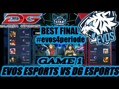 BEST FINAL EVOS ESPORTS VS DG ESPORTS GAME 1 | ASL 2020 SEASON 4 - Arena of Valor Indonesia