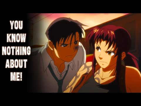 No going back now for Rock and Revy. Black Lagoon epic scene, part1