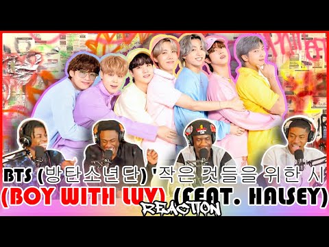 BTS (방탄소년단) '작은 것들을 위한 시 (Boy With Luv) (feat. Halsey)' Official  MV | Reaction