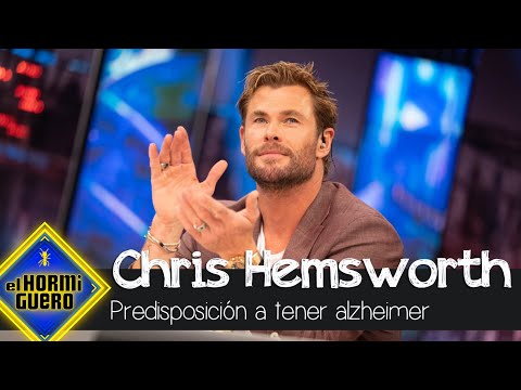 Chris Hemsworth cuenta cómo se tomó su predisposición a padecer Alzheimer - El Hormiguero
