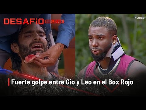 Qué les pasó a Gio en el Box Rojo del Desafío: se lo llevaron en ambulancia |Desafío del Siglo