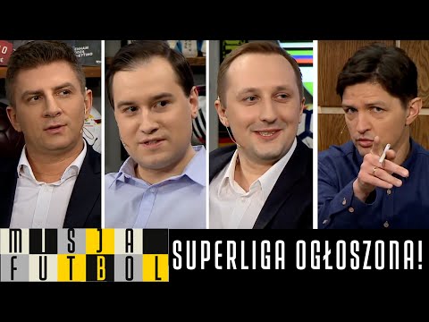 MISJA FUTBOL - SUPERLIGA OGŁOSZONA! UEFA NA WOJNIE Z KLUBAMI - BOREK, SMOKOWSKI, ROKUSZEWSKI I PIELA
