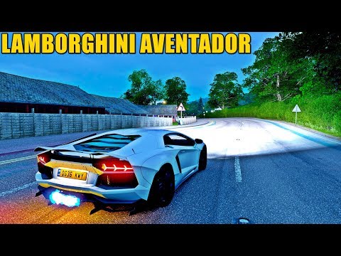 LAMBORGHINI AVENTADOR IN THE SURPRISE CAR - FORZA HORIZON 4 ONLINE - GAMEPLAY