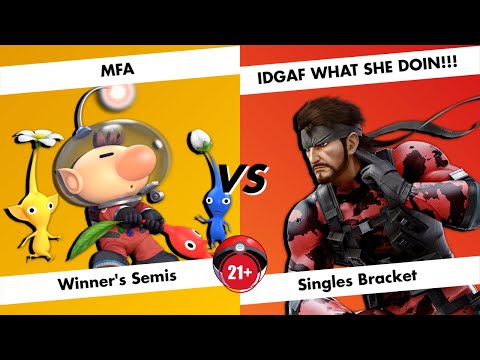 Central Colosseum 21 - Winner's Semis - MFA (Olimar) vs IDGAF WHAT SHE DOIN!!! (Snake)