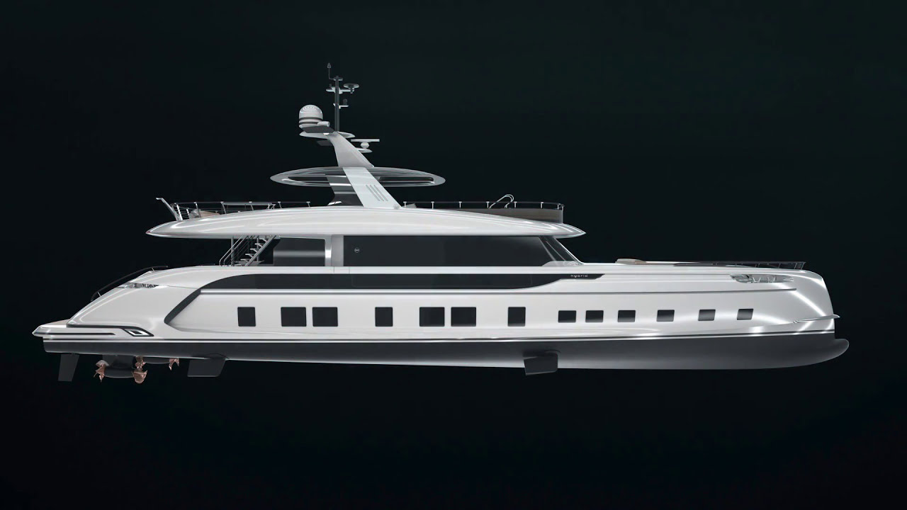 Superyacht GTT 115 Hybrid by Dynamiq (Official Teaser)