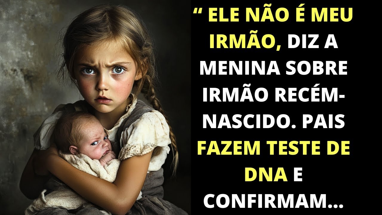 “Ele não é meu irmão", diz menina sobre irmão recém-nascido. Pais fazem teste de DNA e confirmam...