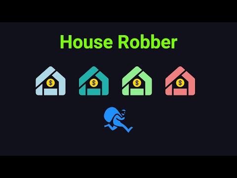 House Robber Problem Visually Explained | Dynamic Programming