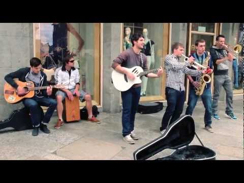 Awaiting Crunch - The Right Time (acoustic) live in Köln