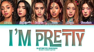 Download lagu KATSEYE I'm Pretty Lyrics (Color Coded Lyrics) mp3