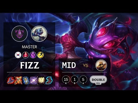 Fizz Mid vs Azir - KR Master Patch 10.11