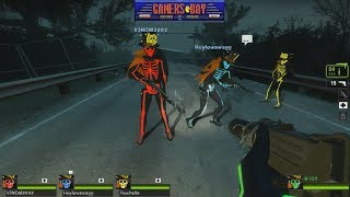 Left4Dead: Glow in The Dark Skeleton Costume Mod (Dark Carnival)
