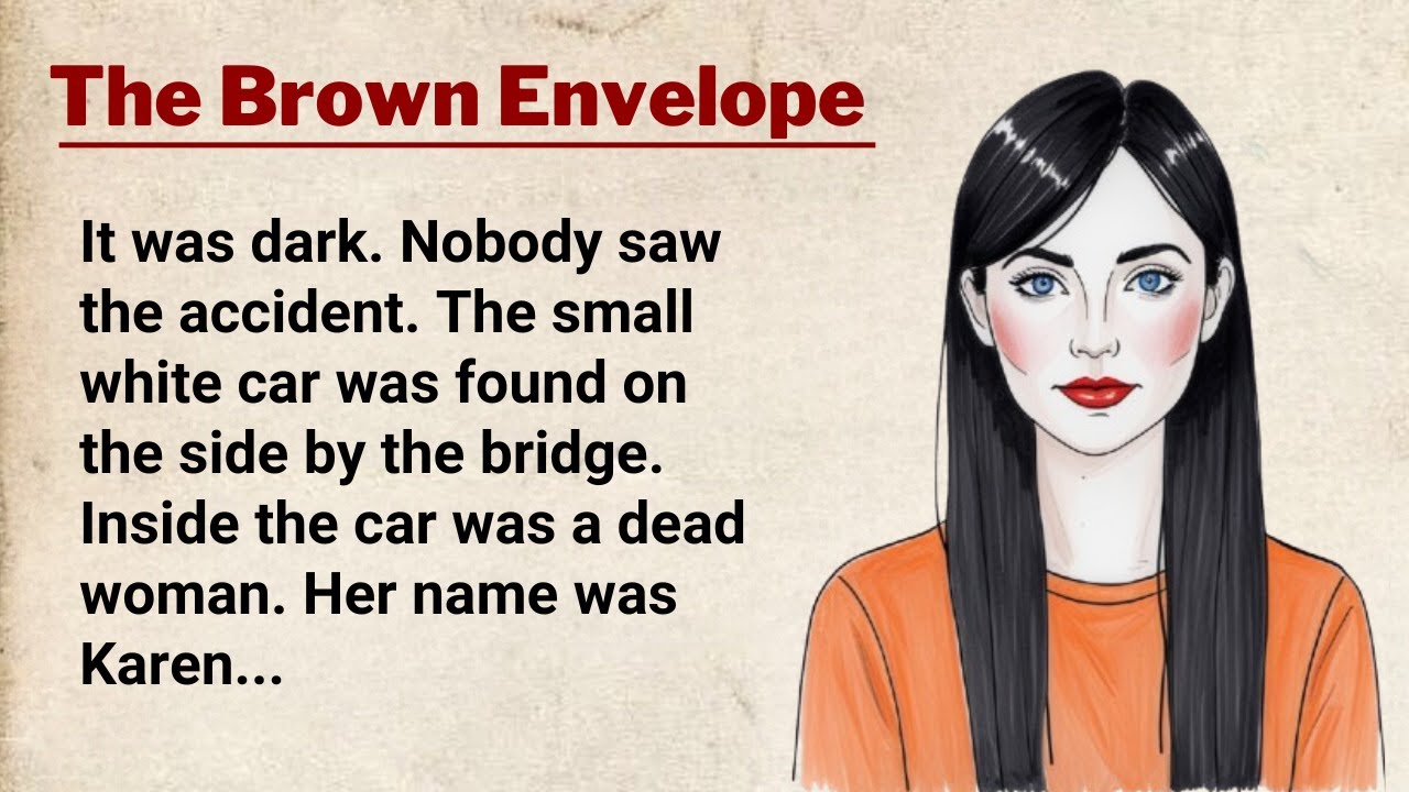 Learn English Through Story Level 3 ⭐ English Story - The Brown Envelope