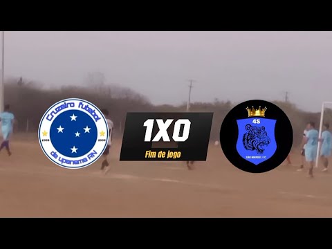 Melhores momentos do jogo Cruzeiro 1x0 São Manoel - campeonato municipal de Upanema RN 2025