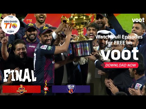 Highlights | Abu Dhabi T10 League | Final -Deccan Gladiators Vs Delhi Bulls | Watch For Free On Voot