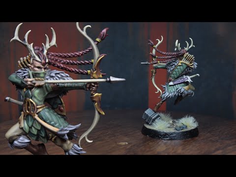 Speedpainting Warhammer Quest Cursed City: Qulathis the Exile