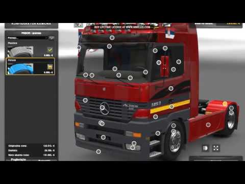 Mercedes MP1 test on 1.26  ETS 2
