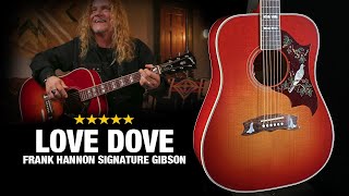Video thumbnail for Gibson "Love Dove" - Frank Hannon Signature by Acoustic Letter