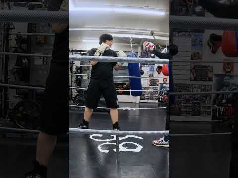 ジャブの打ち方をアドバイス2