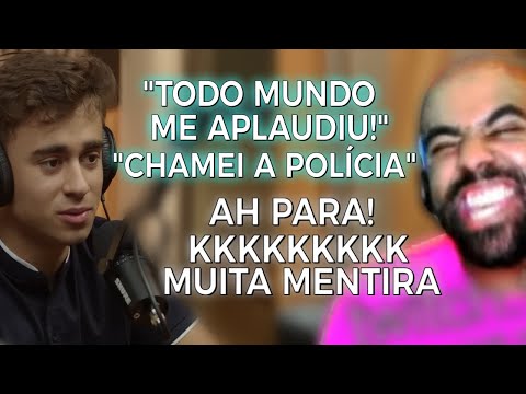 NIKOLAS FERREIRA CHAMA P0LlCIA NA PROF FEMINlSTA